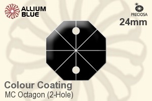 プレシオサ MC Octagon (2-Hole) (2552) 24mm - Colour Coating