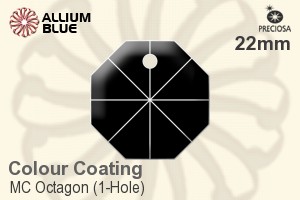 プレシオサ MC Octagon (1-Hole) (2571) 22mm - Colour Coating