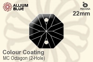 プレシオサ MC Octagon (2-Hole) (2611) 22mm - Colour Coating