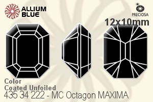 PRECIOSA Octagon MAXIMA 12x10 jet U Hem