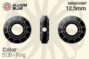 スワロフスキー Ring ビーズ (5139) 12.5mm - カラー