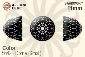 スワロフスキー Dome (Small) ビーズ (5542) 11mm - カラー