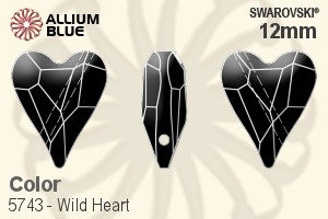 スワロフスキー Wild Heart ビーズ (5743) 12mm - カラー