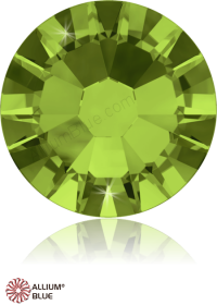 PREMIUM CRYSTAL Round Rose Flat Back SS6 Olivine F