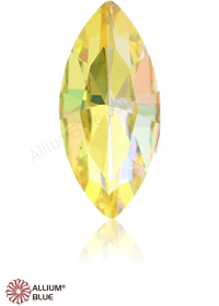 PREMIUM CRYSTAL Navette 15x7mm Jonquil Shimmer F