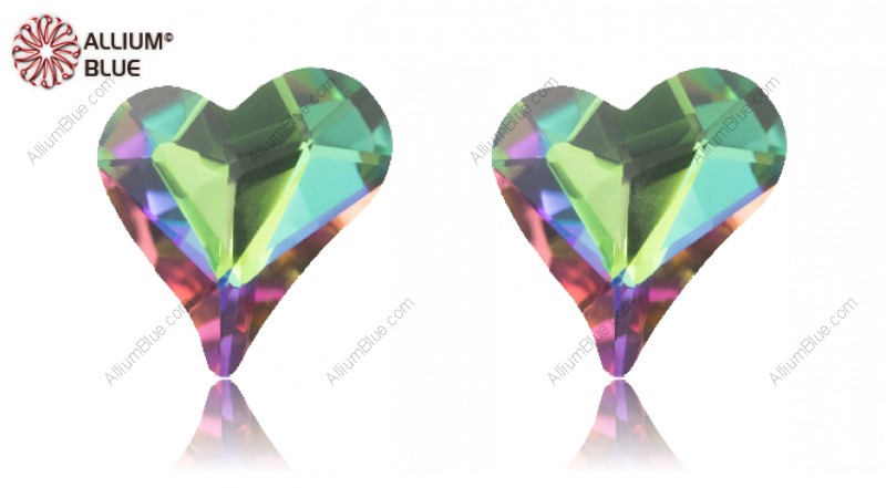 PREMIUM CRYSTAL Sweet Heart Fancy Stone 9x8mm Crystal Volcano F