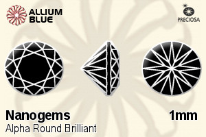 プレシオサ Alpha ラウンド Brilliant (RDC) 1mm - Nanogems