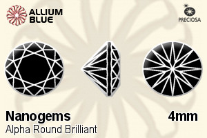 プレシオサ Alpha ラウンド Brilliant (RBC) 4mm - Nanogems