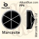 プレシオサ Marcasite Rose (MRC) PP3 - Marcasite