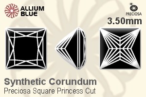 プレシオサ Square Princess (SPC) 3.5mm - Synthetic Corundum