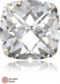 SWAROVSKI GEMS Cubic Zirconia Cushion Checkerboard White 6.00x6.00MM normal +/- FQ 0.035