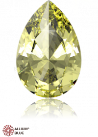 SWAROVSKI GEMS Swarovski Ceramics Pear Colored Brilliance Canary Yellow 8.00x5.00MM normal +/- FQ 0.040