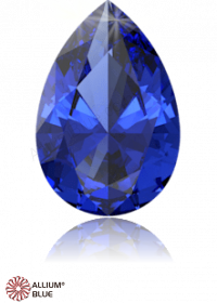 SWAROVSKI GEMS Swarovski Ceramics Pear Colored Brilliance Sapphire Blue Dark 5.00x3.00MM normal +/- FQ 0.080