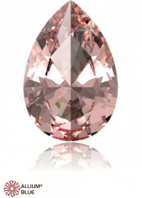 SWAROVSKI GEMS Swarovski Ceramics Pear Colored Brilliance Dusty Morganite 5.00x3.00MM normal +/- FQ 0.080