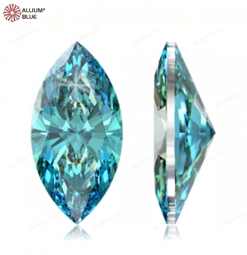 SWAROVSKI GEMS Cubic Zirconia Marquise Pure Brilliance Mint 3.00x1.50MM normal +/- FQ 0.100