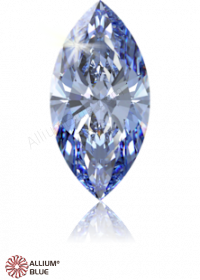 SWAROVSKI GEMS Cubic Zirconia Marquise Pure Brilliance Greyish Blue 8.00x4.00MM normal +/- FQ 0.060