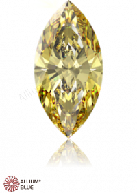 SWAROVSKI GEMS Cubic Zirconia Marquise Pure Brilliance Yellow Lemon 6.00x3.00MM normal +/- FQ 0.070