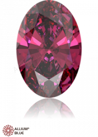 SWAROVSKI GEMS Cubic Zirconia Oval Pure Brilliance Red Dark 3.00x2.00MM normal +/- FQ 0.100