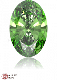 SWAROVSKI GEMS Cubic Zirconia Oval Pure Brilliance Spring Green 3.00x2.00MM normal +/- FQ 0.100