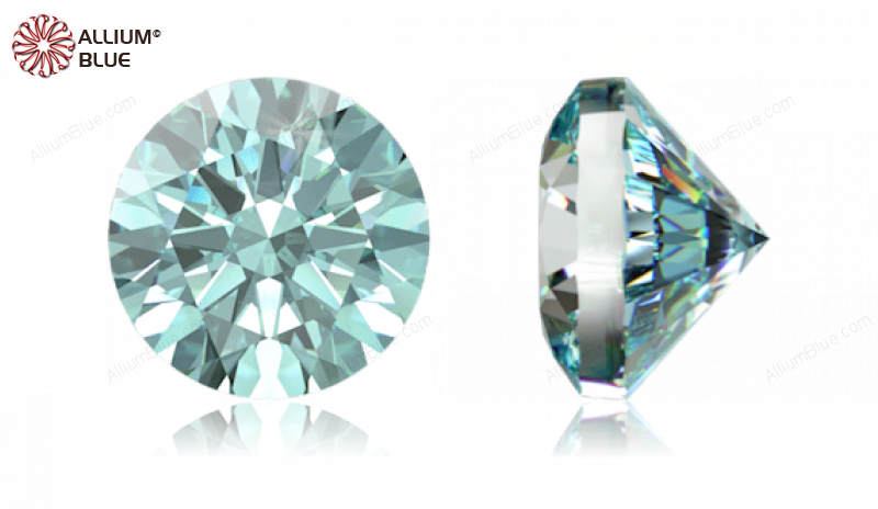 SWAROVSKI GEMS Cubic Zirconia Round Pure Brilliance Frosty Mint 3.00MM normal +/- FQ 0.200