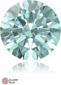 SWAROVSKI GEMS Cubic Zirconia Round Pure Brilliance Frosty Mint 8.00MM normal +/- FQ 0.035