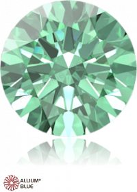 SWAROVSKI GEMS Cubic Zirconia Round Pure Brilliance Fancy Light Green 3.00MM normal +/- FQ 0.200