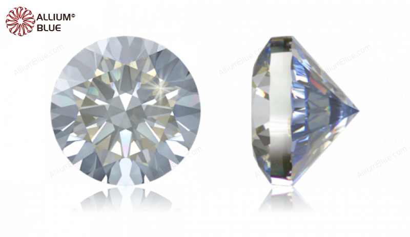 SWAROVSKI GEMS Cubic Zirconia Round Pure Brilliance Silk White 8.00MM normal +/- FQ 0.035