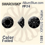 プレミアム Pear ファンシーストーン (PM4320) 10x7mm - カラー 裏面フォイル