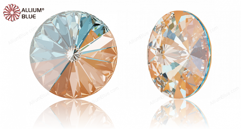 SWAROVSKI 1122 12MM CRYSTAL PEACH_D