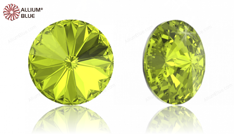 SWAROVSKI 1122 14MM CITRUS GREEN F