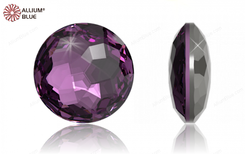 SWAROVSKI 1383 8MM AMETHYST F