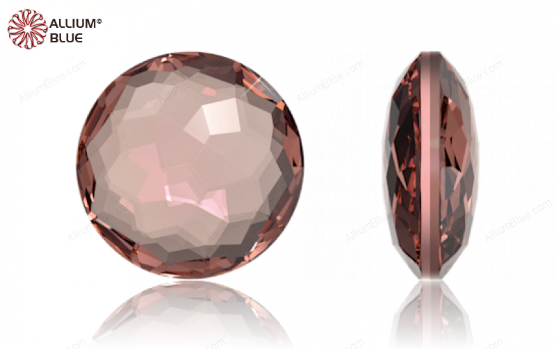 SWAROVSKI 1383 8MM ROSE PEACH IGNITE