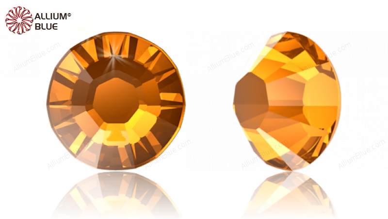 SWAROVSKI 2038 SS 6 LIGHT AMBER A HF