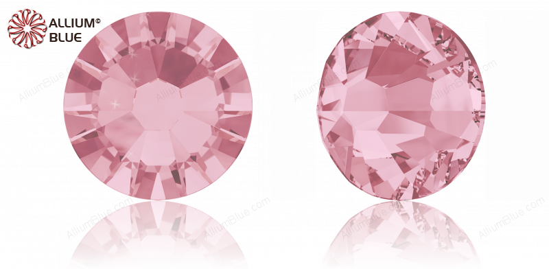 SWAROVSKI 2058 SS 9 LIGHT ROSE F