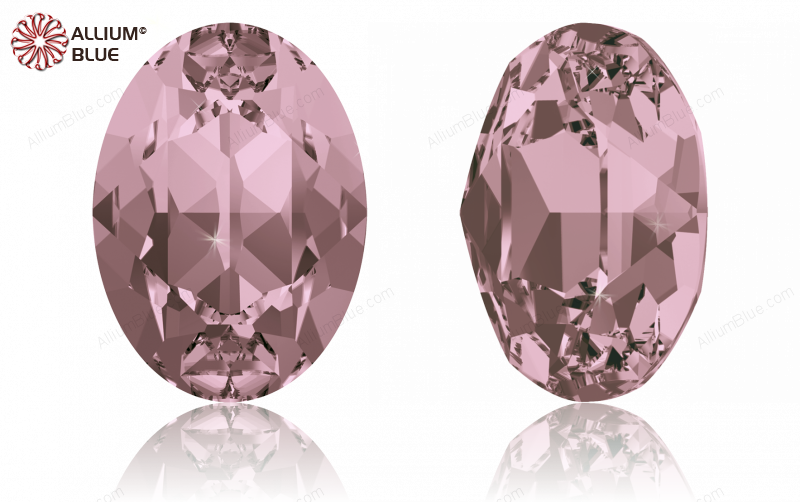 SWAROVSKI 4120 18X13MM CRYSTAL ANTIQUPINK F