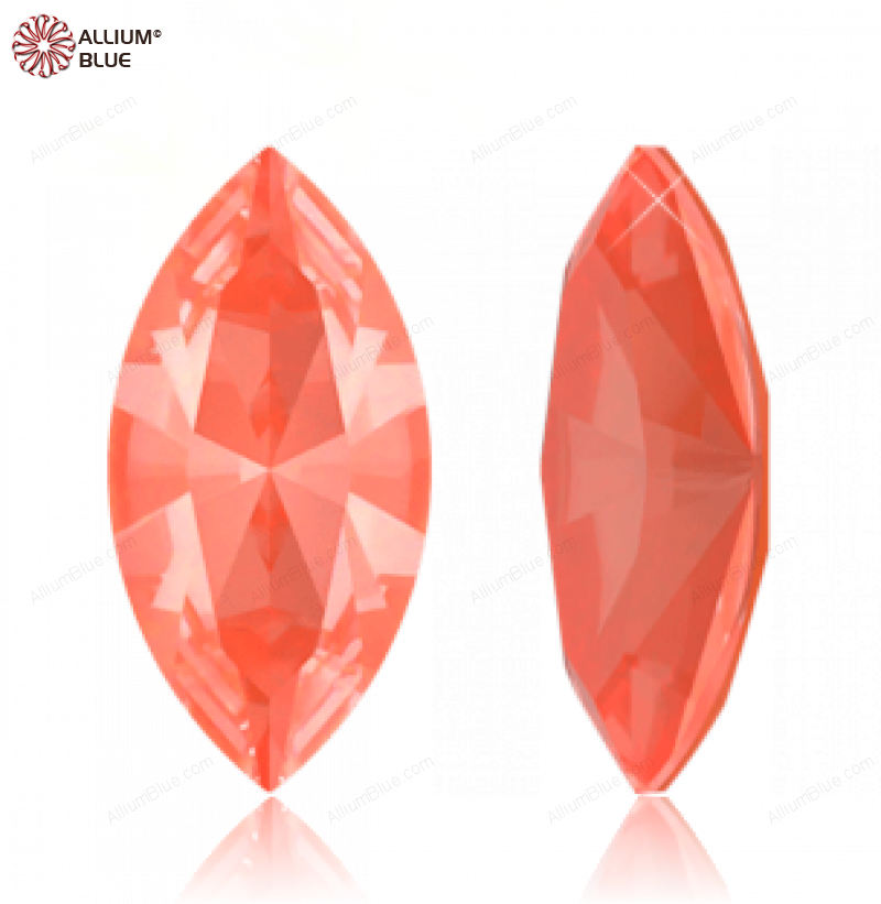 SWAROVSKI 4228 10X5MM CRYSTAL ORANGE_I