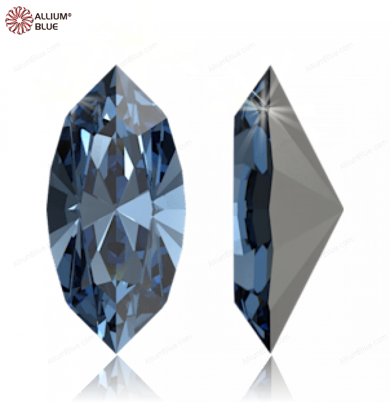 SWAROVSKI 4228 4X2MM DENIM BLUE F