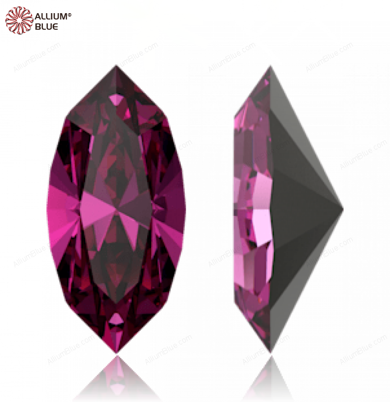 SWAROVSKI 4228 10X5MM DARK ROSE F