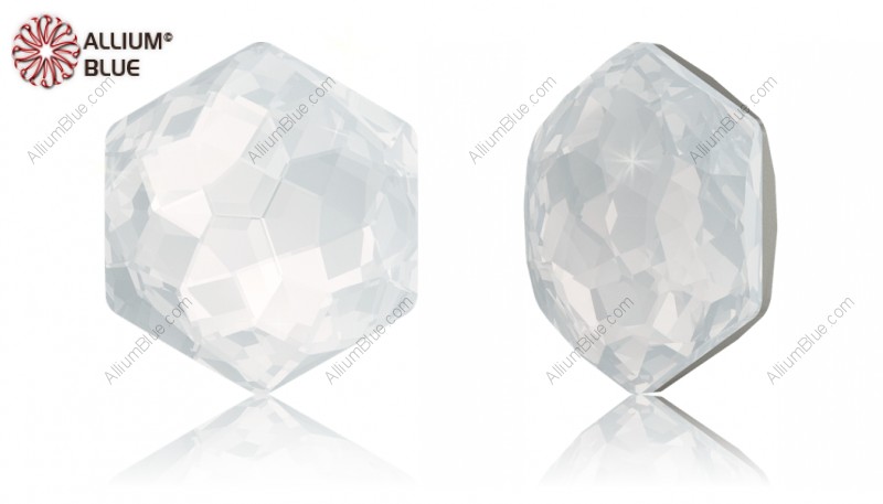 SWAROVSKI 4683 7.8X8.7MM WHITE OPAL F