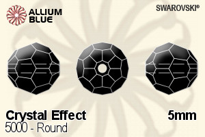 スワロフスキー ラウンド ビーズ (5000) 5mm - クリスタル エフェクト