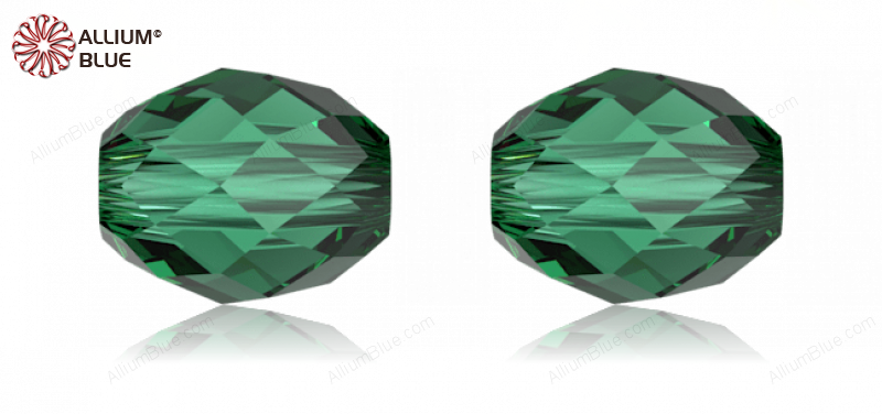 SWAROVSKI 5044 5X4MM MAJESTIC GREEN