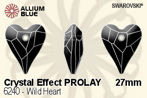 スワロフスキー Wild Heart ペンダント (6240) 27mm - クリスタル エフェクト PROLAY