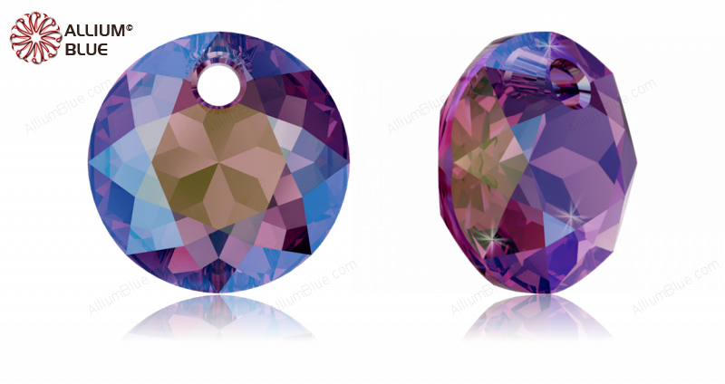 SWAROVSKI 6430 10MM AMETHYST SHIMMER