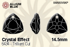 スワロフスキー Trilliant カット ペンダント (6434) 14.5mm - クリスタル エフェクト