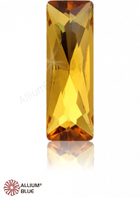 VALUEMAX CRYSTAL Princess Baguette Fancy Stone 21x7mm Light Topaz F