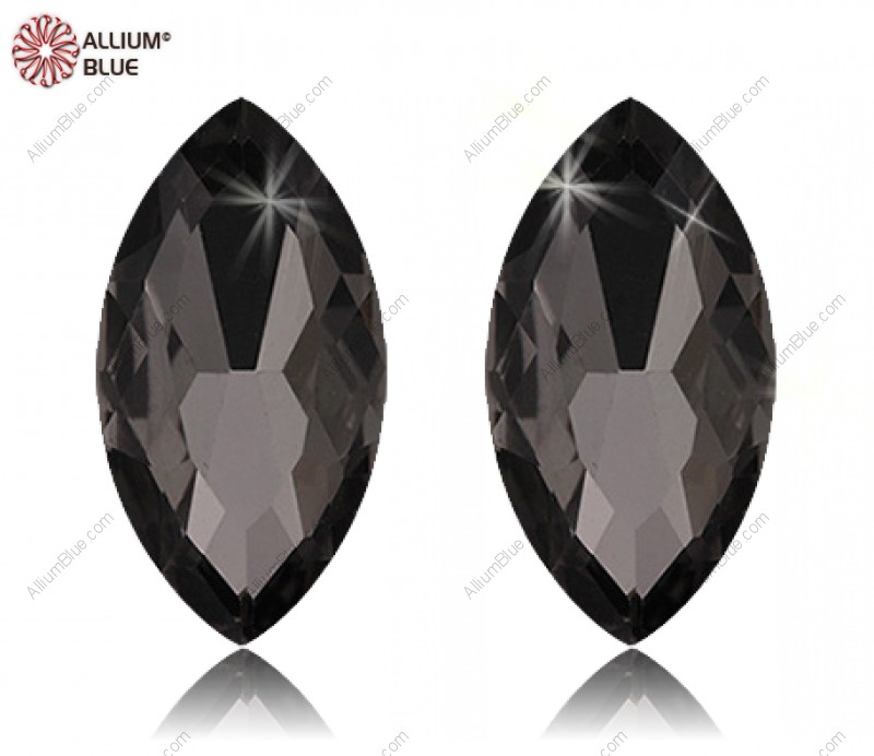 VALUEMAX CRYSTAL Navette Fancy Stone 18x9mm Black Diamond F