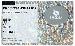 PRECIOSA Rose VIVA12 ss10 jet HF AB factory pack