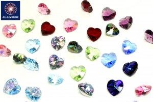 スワロフスキー Heart ペンダント 14.4x14mm - Mixed カラー